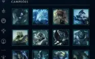 Conta League of Legends Full Acesso - 155 Champs e 92 Skins