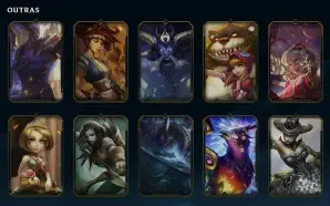 Conta League of Legends Full Acesso - 155 Champs e 92 Skins