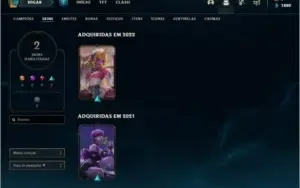 Contas de lol