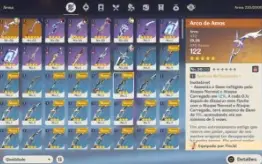 AR14 Raiden Shogun + Luz do Cortador de Grama + Arco de Amos
