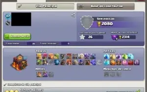 CV 10 - SUPER BARATA  MUDANÇA DE NOME - MAIS DE 6K DE GEMAS