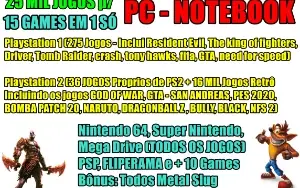 Fliperama Digital 25 mil jogos