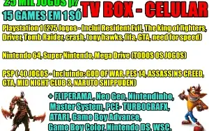 Fliperama Digital 25 mil jogos