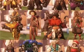 Overwatch account level 250 and more than 20 legendary skins