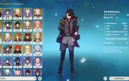 [Ar 58/Serv Na] 16 Personagens 5⭐ 8 Armas 5⭐