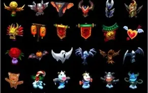CONTA DE LOL D5 C/ BORDA DIAMANTE 489 SKINS E +.