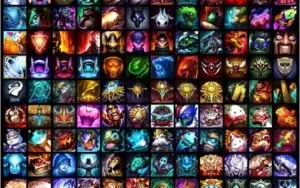 CONTA DE LOL D5 C/ BORDA DIAMANTE 489 SKINS E +.