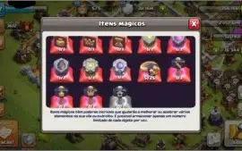 Conta Clash of clans  recém cv12  com 16mil gemas