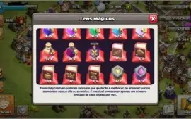 Conta Clash of clans  recém cv12  com 16mil gemas