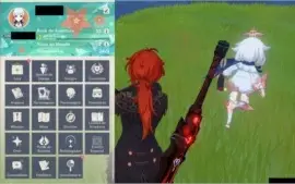 CONTA GENSHIN IMPACT AR3 | AYAKA - ZHONGLI | COM PSN INCLUSA