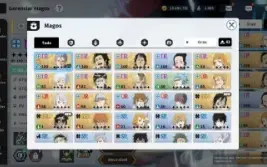 Conta de Black Clover Mobile