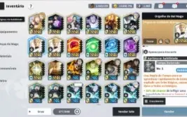 Conta de Black Clover Mobile