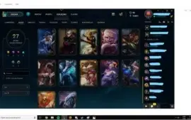 Conta gold com 83 champions e 27 skins