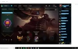 Conta gold com 83 champions e 27 skins
