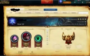 Conta com 113 Champs 40+ Skins Gold 4 e 9 Rune pages
