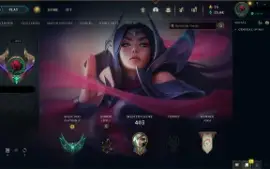 Conta LOL recheada - 201 skins - Platina