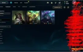Conta de LoL, Valorant e WR