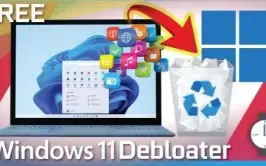 Ferramenta Debloater do Windows 11 | Debloat GUI