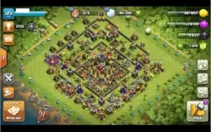 conta clash of clans cv 10 top e barato !!!