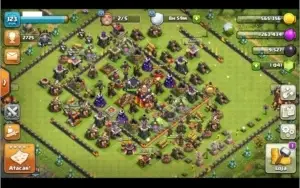 conta clash of clans cv 10 top e barato !!!