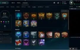 Conta League of Legends com Todos os Vitoriosos