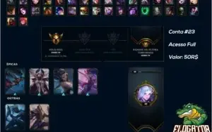 Contas Variadas de League
