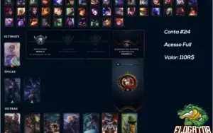 Contas Variadas de League