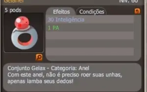 Conjunto soberano completo+gelano AP+30 chan ou agi SPIRITIA