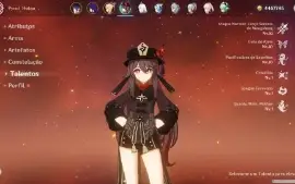Genshin Impact AR60 49 Personagens (19T5)