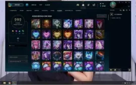 Conta Lol Plat 3 lvl 332