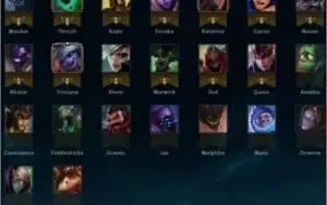 CONTA GOLD 3 LEAGUE OF LEGENDS - COM MUITAS SKINS !