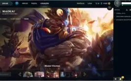 CONTA GOLD 3 LEAGUE OF LEGENDS - COM MUITAS SKINS !