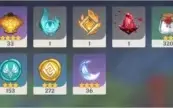 CONTA AR55 XIAO/DILUC/VENTI/KEQING/JEAN - 2HOMA/JADE/FALCÃO