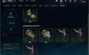 Conta Lol 2012 Ícone Barão Noel Main Riven 15k EA