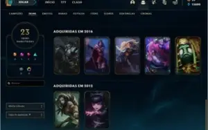 Conta Lol 2012 Ícone Barão Noel Main Riven 15k EA