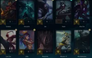 Conta Esmeralda Iv - 18 Skins (4 Lendarias)
