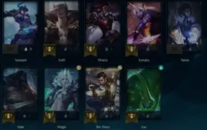 Conta Esmeralda Iv - 18 Skins (4 Lendarias)