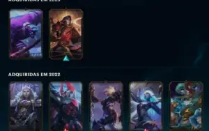 Conta Esmeralda Iv - 18 Skins (4 Lendarias)