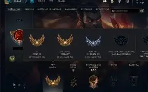 conta de lol smurf 2017