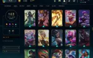 Conta Lol Com Lulu Prestígio, Main Suporte - 160 Skins