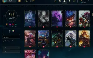 Conta Lol Com Lulu Prestígio, Main Suporte - 160 Skins