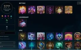 CONTA LEAGUE OF LEGENDS s03 400 SKINS