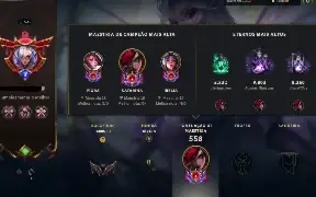 Conta Lol para up