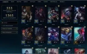 Conta de lolzinho