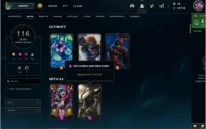 Conta League of Legends e Wild Rift