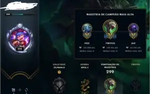 Conta League of Legends e Wild Rift