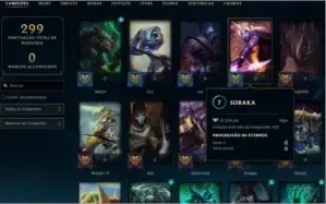 Conta League of Legends e Wild Rift