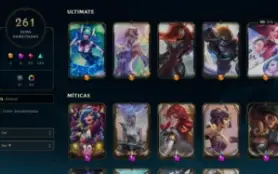 Conta 261 Skins Platina League Of Legends LOL