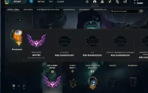 Conta LoL Rank Elo Mestre Season Temporada 12