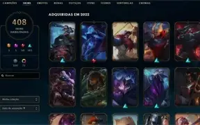 Conta League of Legends 408 SKINS EX MESTRE